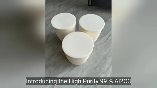 High Density Alumina Crucible for Superior Quality Laboratory Melting